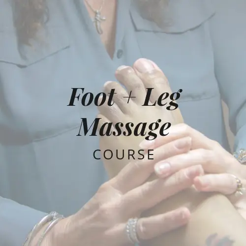 foot and leg massage course