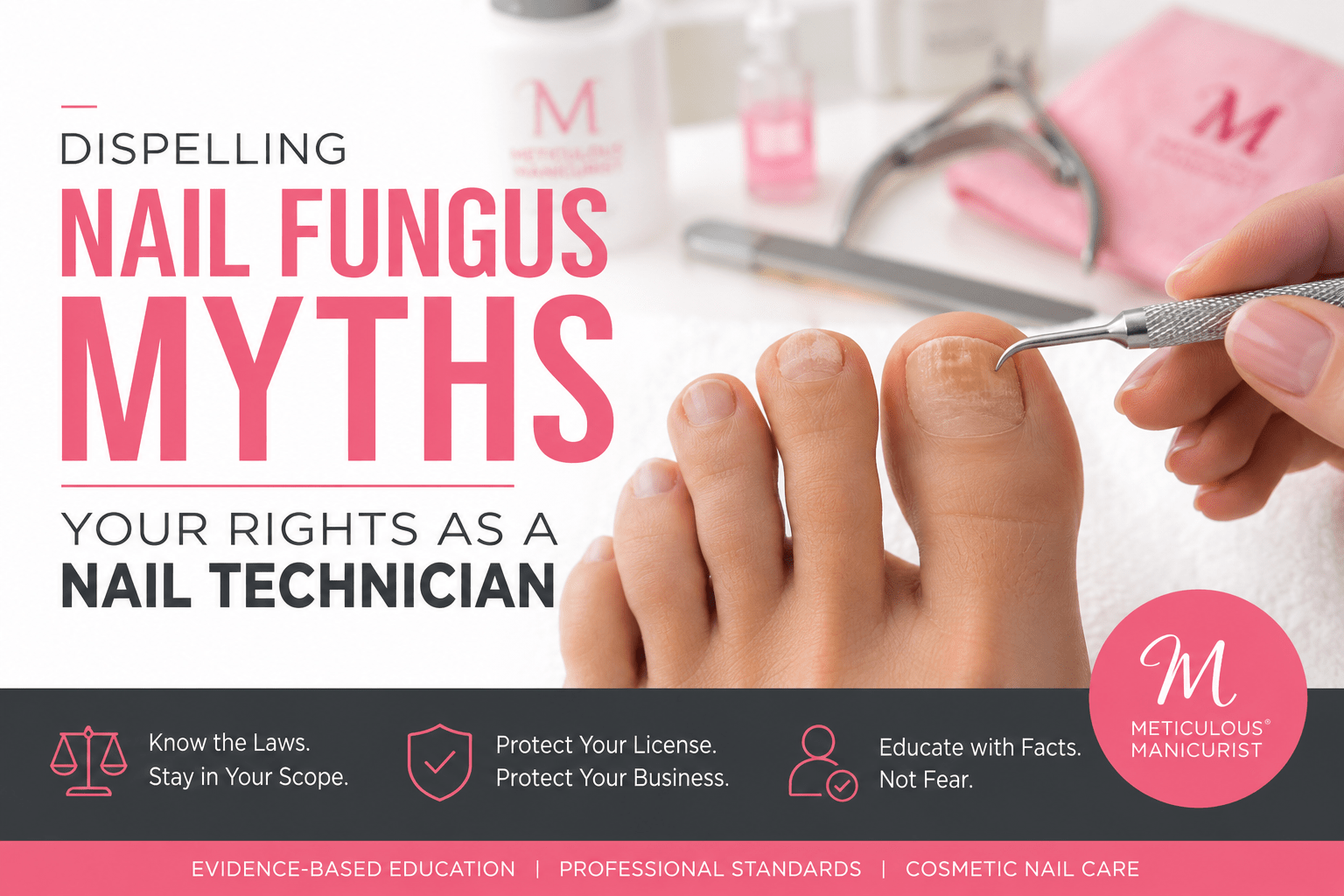Nail fungus myths and nail technician rights