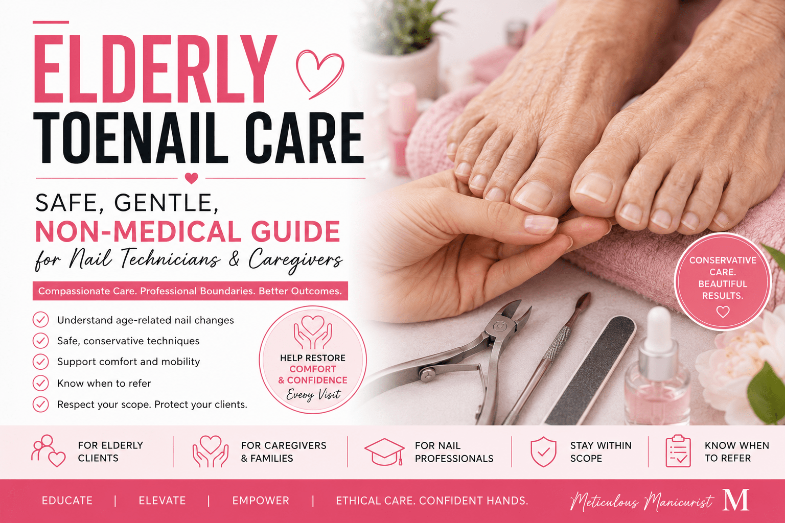Professional toenail care education